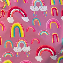 Lade das Bild in den Galerie-Viewer, Sattelschoner Western Softshell - Regenbogen