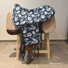 Lade das Bild in den Galerie-Viewer, Westernset - blaue Blumen