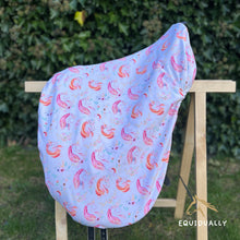 Lade das Bild in den Galerie-Viewer, Sattelschoner Softshell - Einhörner